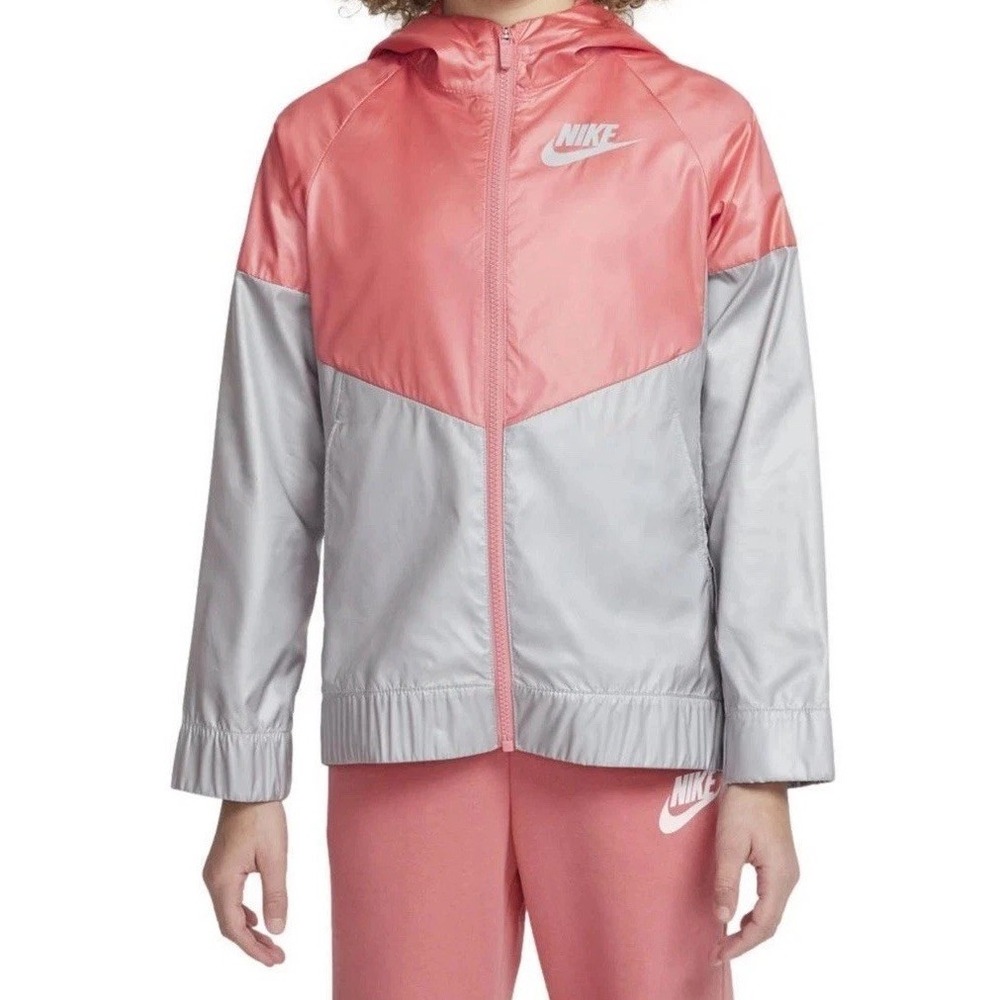 Nike Sportswear Windrunner Big Kids Windbreaker Jacket DB8521‎ Sz XL+ 18-20